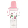 Bebé recién nacido niños plástico pp biberón calibre estándar tipo calabaza biberón 280ml botella venta al por mayor