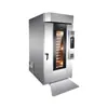 Horno Rotatorio de Circulación de Aire Caliente de 15 Bandejas Horno Comercial para Panadería Equipo Tostador Rotatorio Totalmente Automático para Pasteles de Luna