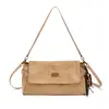 Bolso Retro de Alto Valor para Mujer Otoño 2026 Nuevo Simple Elegante Estilo Coreano Bolso Cruzado con Cadena Bolso de Hombro de Gran Capacidad