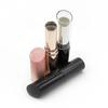 Tubo de Lápiz Labial con Tapa Inclinada Yueshunxing Negro Rosa Oro Degradado Tubo Vacío de Lápiz Labial Tubo de Bálsamo Labial 3.5g Material de Empaque de Lápiz Labial