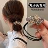 Mori Crystal Girl Corda de Cabelo para Cabeça Cabelo Sul Coreia Moda Corda de Cabelo Borboleta Celebridade da Internet Feminina Elástico Faixa de Cabelo Acessório de Cabeça