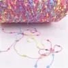 Touca Wenxi Feita à Mão com Fio Especial Fio de Vidro Fantasia Bolsa Maha Hyun-Ah com Fita Fantasia Pode Ser Tingida