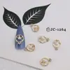 Novo Pingente de Nail Art de Cyber Celebridade Liga de Zinco Diamante Estrela Lua Borla Olho de Gato Borboleta Animal Decoração de Manicure Atacado