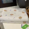 Funda de Cama de Algodón para Dibujos Animados Coreanos de Ganso, Algodón Puro de Doble Cara, Lavable a Máquina, Adecuada para Dormitorios de Estudiantes, Uso en Todas las Estaciones, Funda de Cama Pequeña