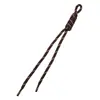 Corda de Nó Romano de Cor Monocromática de Poliéster para Guarda-chuva, Semi-Acabada, para Pulseira, Colar, Bolsa, Acessórios de Joia DIY Feitos à Mão