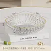 Bandeja de Frutas con Alto Valor Estético para Mesa de Café de Sala de Estar, Bandeja de Plástico para Semillas y Frutos Secos, Popular en Bares KTV, Bandeja de Frutos Secos y Snacks de Lujo Ligero