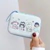 Bolsa de armazenamento para carregador, fone de ouvido, cabo de dados, bolsa fofa de desenho animado para câmera ccd, portátil, organizadora, grande capacidade, bolsa para disco rígido