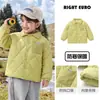 Abrigo de invierno para niños de algodón acolchado estilo europeo derecho, prenda exterior engrosada, ropa infantil de nuevo estilo, ropa de bebé, ropa de invierno
