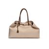 Bolsa de Lona Vintage Grande Capacidade Feminina 2025 Nova Moda Bolsa de Ombro Casual Bolsa de Mão Coreia do Sul