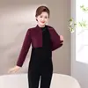 Chaleco de Algodón de Invierno para Mamá, Chaleco Largo de Manga Larga Engrosado para Mujer, Chaqueta Pequeña de Algodón para Personas de 50 Años, Adultos de Mediana Edad y Adultos Mayores, Ropa de Mujer para Otoño e Invierno, Capa Interior, Chaleco Protector para Cintura y Espalda
