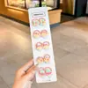Cuerda para el pulgar de niños Cuerda para el pelo Pequeño Tendón de Goma Estilo Occidental Elegante Accesorios para el Cabello de Bebé