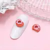 Juguete de Comida Simulada Donut Helado Arte de Uñas Joyería Decoración de Uñas de Resina Accesorios Pequeños Lindo DIY Pegamento de Crema