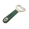Meibosi 3011 Pelador de Doble Color Cuchillo Pelador Multifuncional de Acero Inoxidable Utensilio de Cocina