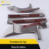 Adequado para 19 modelos de barra de soleira Yige barra brilhante Yige para-choque porta-malas pedal de boas-vindas acabamento acessórios de modificação