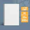 Papel para Acuarela A3 300g Pulpa de Algodón Engrosada Textura Fina A4 Textura Media Gruesa Papel Especial para Principiantes para Pintura a la Acuarela 4K Pulpa de Madera Algodón
