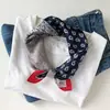 Hangzhou Silk Mulheres Primavera e Outono Estilo Coreano All-match Cachecol de Sete Cores Cachecol Pequeno Lenço de Seda de Seda Amoreira Real Lenço Quadrado Pequeno