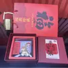 Año del Caballo Colgante de Caballo Dorado Llavero Lindo Dibujo Animado de Pony Colgante Decoración Regalo Venta al por Mayor