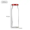 Botellas de Bebida Personalizadas Sabor Bingo de Verano, Botellas de Nieve de Leche y Golosinas, Botellas de Vidrio para Sopa de Goma de Durazno y Hongo Blanco Resistentes a Altas Temperaturas