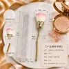 Flor de Rosa Más Vendida Transfronteriza Polvo Suelto Brocha de Maquillaje Herramientas de Belleza Brocha para Polvo de Uñas Brocha para Rubor Brocha para Contorno Brocha de Maquillaje Individual