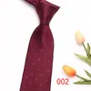 Gravata Listrada Lyle para Homem Vestido de Negócios 8cm Jacquard Poliéster Gravata em estoque Fabricantes de Gravatas Casuais para Trabalho