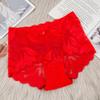 Calcinha feminina nova transparente senhoras sexy renda cintura mulheres oco respirável confortável hip cuecas fabricantes reais