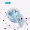 Celebridad de Internet Nuevo Arte de Uñas Multicolor Estrella Brillo Lentejuela Tamaño Mixto Glitter Láser Lentejuela para Uñas Joyería En Caja