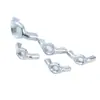Porca Borboleta Galvanizada de Ferro Aço Carbono Grau 4.8 Tampa de Parafuso Manual de Chifre Porca Yuanbao Porca Borboleta