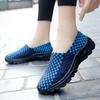 Novedad Combinan con Todo Estilo Coreano Zapatos Tejidos Hechos a Mano Tallas Grandes Zapatos para Mujer Zapatos Casuales Zapatos Planos Cómodos Zapatos de Viaje Modernos