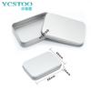 Caixa Quadrada de Folha de Flandres Pen Drive Pinça de Metal Caixa de Armazenamento para Embalagem Placa Gua Sha Cortador de Unhas Caixa de Embalagem com Tampa