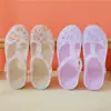 Nuevos Zuecos de Verano, Sandalias para Mujer, Zapatos Planos de Gel de Gama Alta, Zapatos de Playa, Sandalias y Chanclas Antideslizantes con Puntera