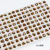 Rinestones Geométricos en Forma de Corazón para Uñas Dongzhou 6*5.3mm Accesorios para Pendientes DIY Corazón de Melocotón Brillante Decoraciones de Uñas Portátiles