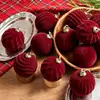 Bolas de Navidad, Accesorios de Navidad, Decoraciones de Navidad, Adornos de Bola de Navidad Afelpados, Bolas Colgantes, Decoraciones para Árbol de Navidad, Adornos Colgantes