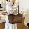 Bolso Tejido de Alta Gama de Nicho para Mujer, Nuevo Modelo 2026, Bolso Tote de Gran Capacidad, Bolso de Hombro y Cruzado Moderno y Versátil