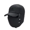 Gorra para Hombre Nueva Moda Estilo Coreano Casual Gorra de Béisbol Invierno Engrosada Cálida Máscara Protección para Orejas Gorra Lei Feng