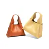 Bolsa nova Bolsa Nuvem 2026 estilo coreano bolsa de balde em couro macio bolsa de mão bolsa clutch textura bolsa tiracolo