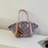 Bolso Grande de Moda Estilo Perezoso para Mujer 2026 Nuevo Bolso de Hombro Simple Casual para el Trabajo Bolso de Mano