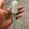 Escova de sapato Escova de limpeza de cabelo macio Escova de sapato nórdica Escova de lavagem de sapatos Escova de lavanderia Escova de plástico com cabo longo Escova de limpeza doméstica