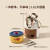 Tazón para fideos instantáneos de acero inoxidable 304, sellado, a prueba de fugas, anti-quemaduras, lonchera para estudiantes, tazón para sopa, vajilla para estudiantes de dormitorio