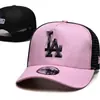 Gorra de Béisbol de Malla Trendy de Marca al por Mayor para Mujer, Nuevo Estilo Primavera y Verano, Logo Grande Bordado, Gorra de Malla Transpirable para el Sol