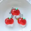 Pegamento de Crema DIY Accesorios Pequeños Fresa Arándano Durian Piezas de Resina Accesorios para el Cabello Pinzas para el Cabello Transparente Hielo Fruta al por Mayor