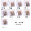 Cadena de cobre con perlas hecha a mano, accesorios para el cabello, pendientes, cadena de cuentas, borla, accesorios antiguos para el cabello
