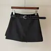 Conjunto de Saia Plissada Acadêmico Outono Estilo Coreano Moda Versátil Cintura Alta Emagrecedor Cobre o Quadril Saia Curta