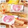 Máquina de selar sacolas plásticas portátil criativa para casa, mini seladora manual a quente, seladora plástica w5045