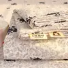 Sábanas de Gasa de Doble Capa Nuevas de Verano Pieza Única Lavables a Máquina Dormitorio de Estudiantes Sábanas para Cama en Casa Funda de Almohada Juego de Tres Piezas para Cama