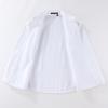 Camisa Blanca de Invierno para Niños con Forro Polar de Manga Larga, Camisa Blanca Gruesa para Niños, Calentita de Algodón Puro para Niñas a Prueba de Frío para Actuación