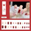 Bonito Desenho Animado Arte de Unhas Infantis Pequeno Animal Unhas Postiças Vestindo Peças de Unhas Removíveis Advanced Sense Adesivos de Unhas Curtas