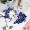 Estambre de flor de gasa hecho a mano DIY Horquilla antigua Simulación de flor Material de flor Cabeza de fósforo Núcleo de flor Accesorios para el cabello