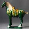 Caballo Tang Sancai Caballo de Cerámica Adornos de Seis Caballos Artesanía para el Hogar Regalo Adornos Caballo al Éxito Objeto Inmediatamente Rico