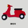 Veículo de Transporte de Tecido Não Tecido Adesivos de Parede para Educação Infantil Canto da Área Decorativa Infantil Brinquedos Educacionais e Materiais Didáticos