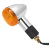 Luz retro modificada para motocicleta GN125 luz de comando nueva luz de giro Harley American Prince luz de giro tipo bala